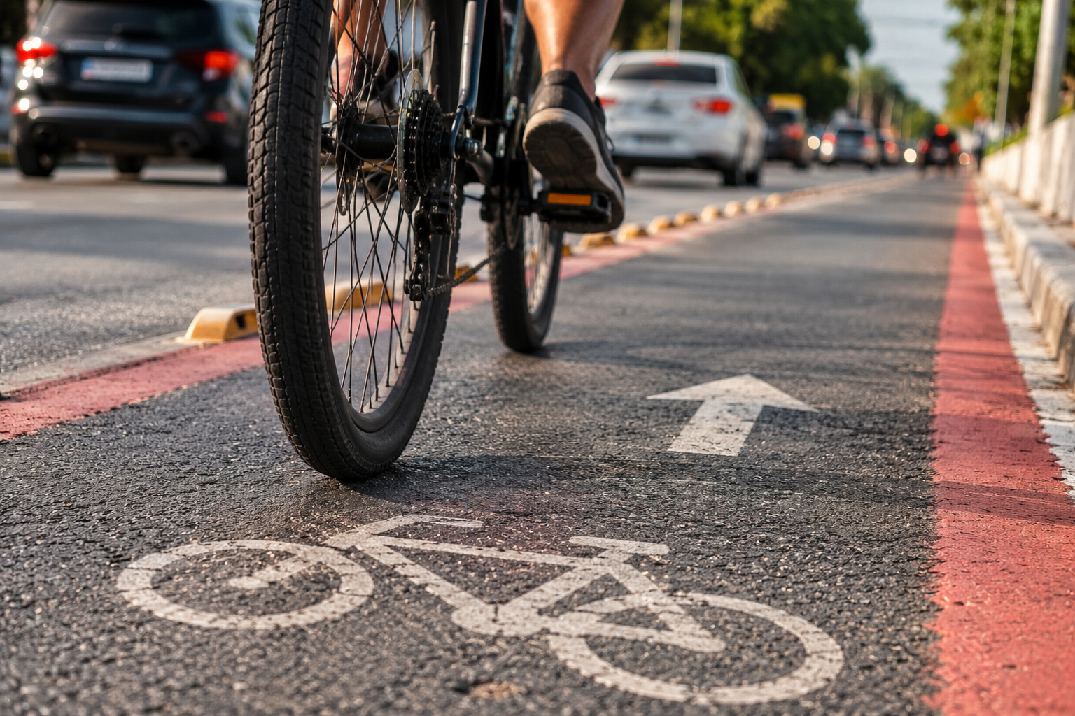 Acidente em obra sem sinalização deixa ciclistas feridos na av. Júlio César.